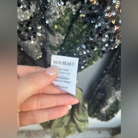 ❌SOLD❌Retrofete Grace Camo Sequin Mini Dress - Picture 6 of 8